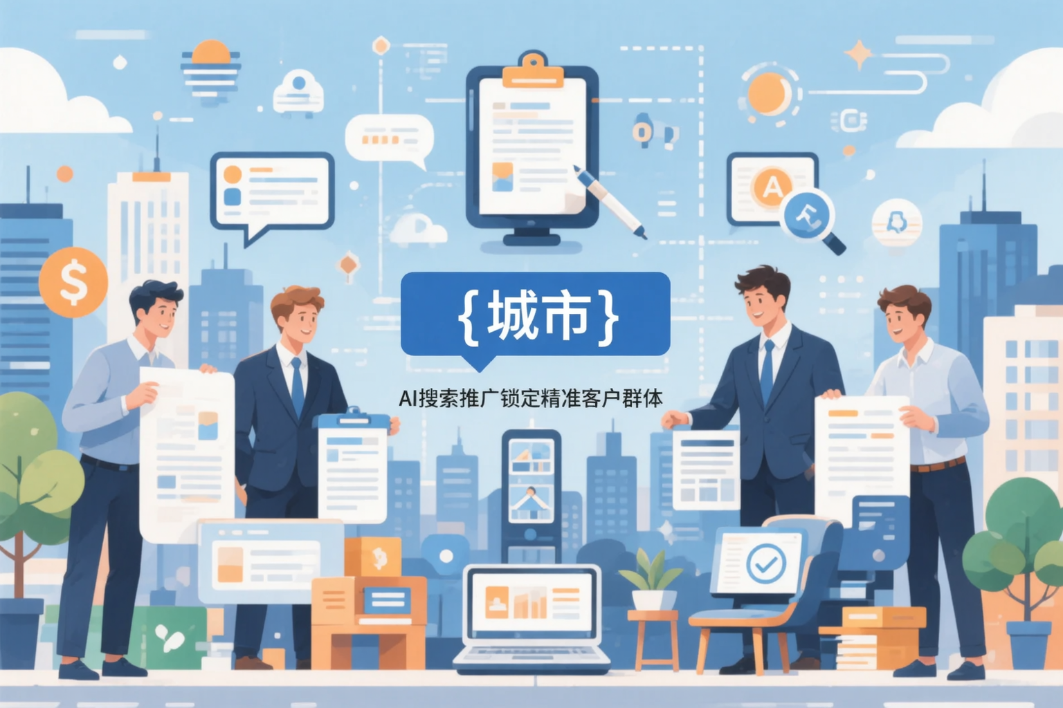 锦州公司如何用AI搜索推广锁定精准客户群体