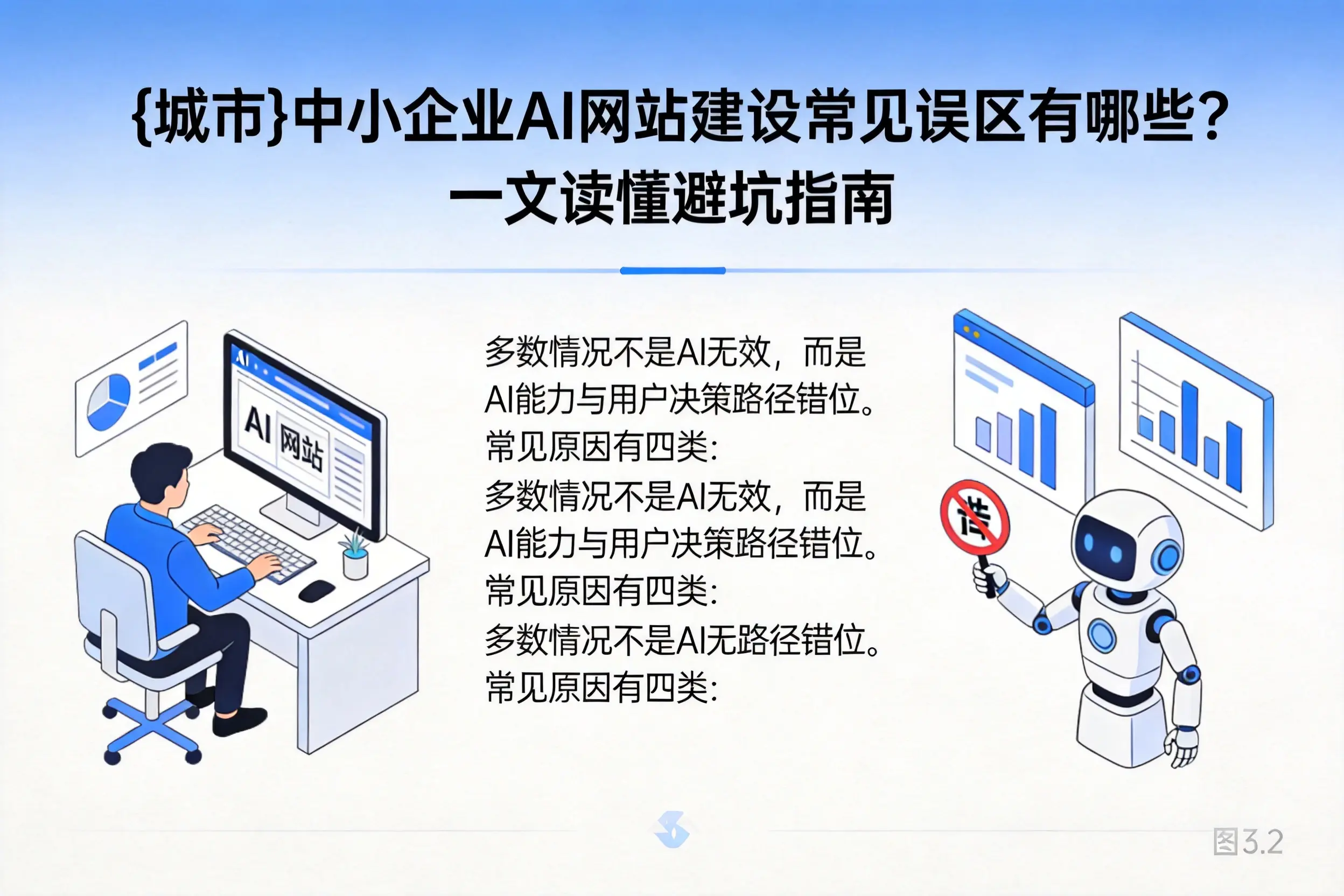 锦州中小企业AI网站建设常见误区有哪些?一文读懂避坑指南
