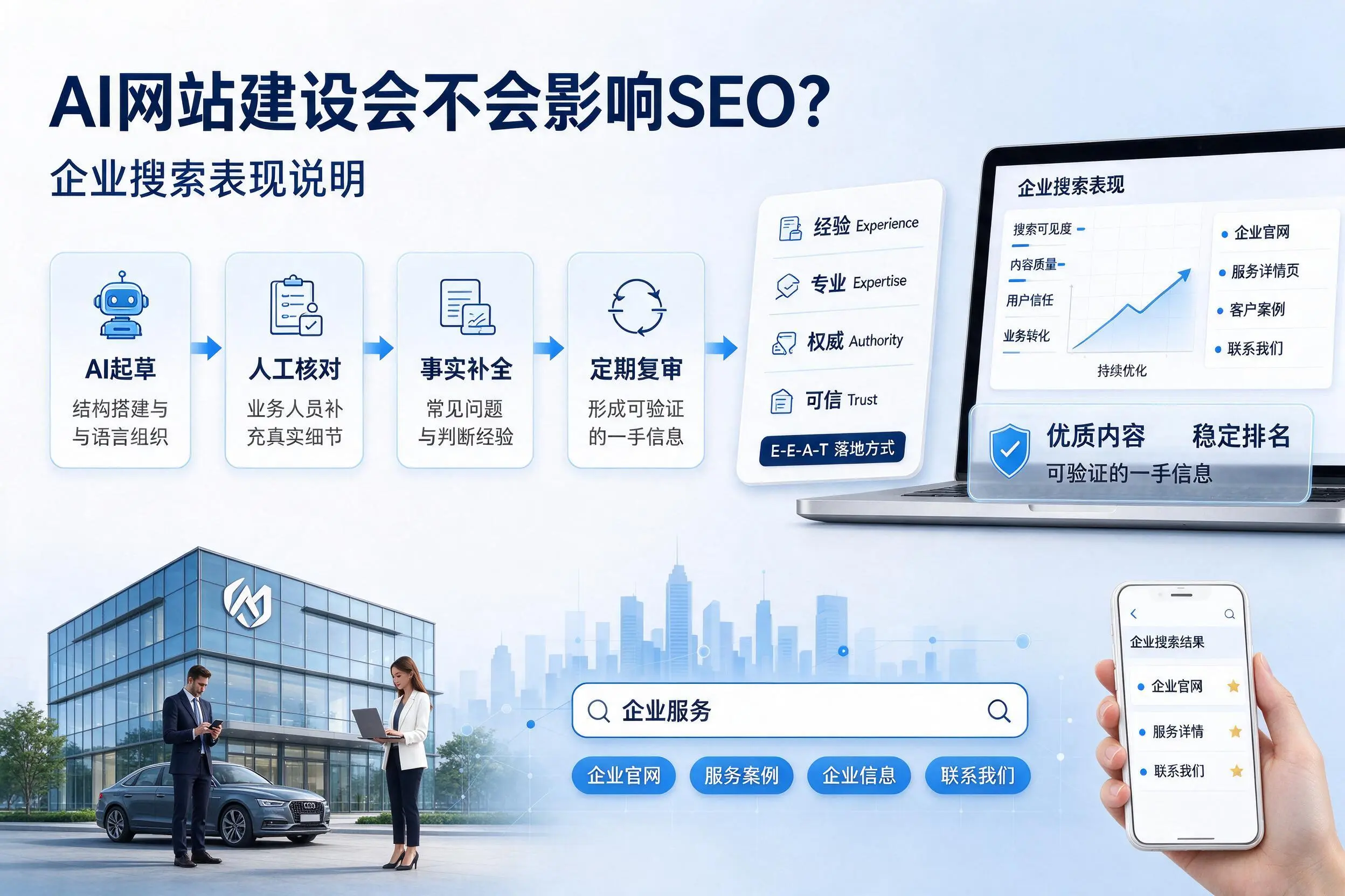 AI网站建设会不会影响SEO？锦州企业搜索表现说明