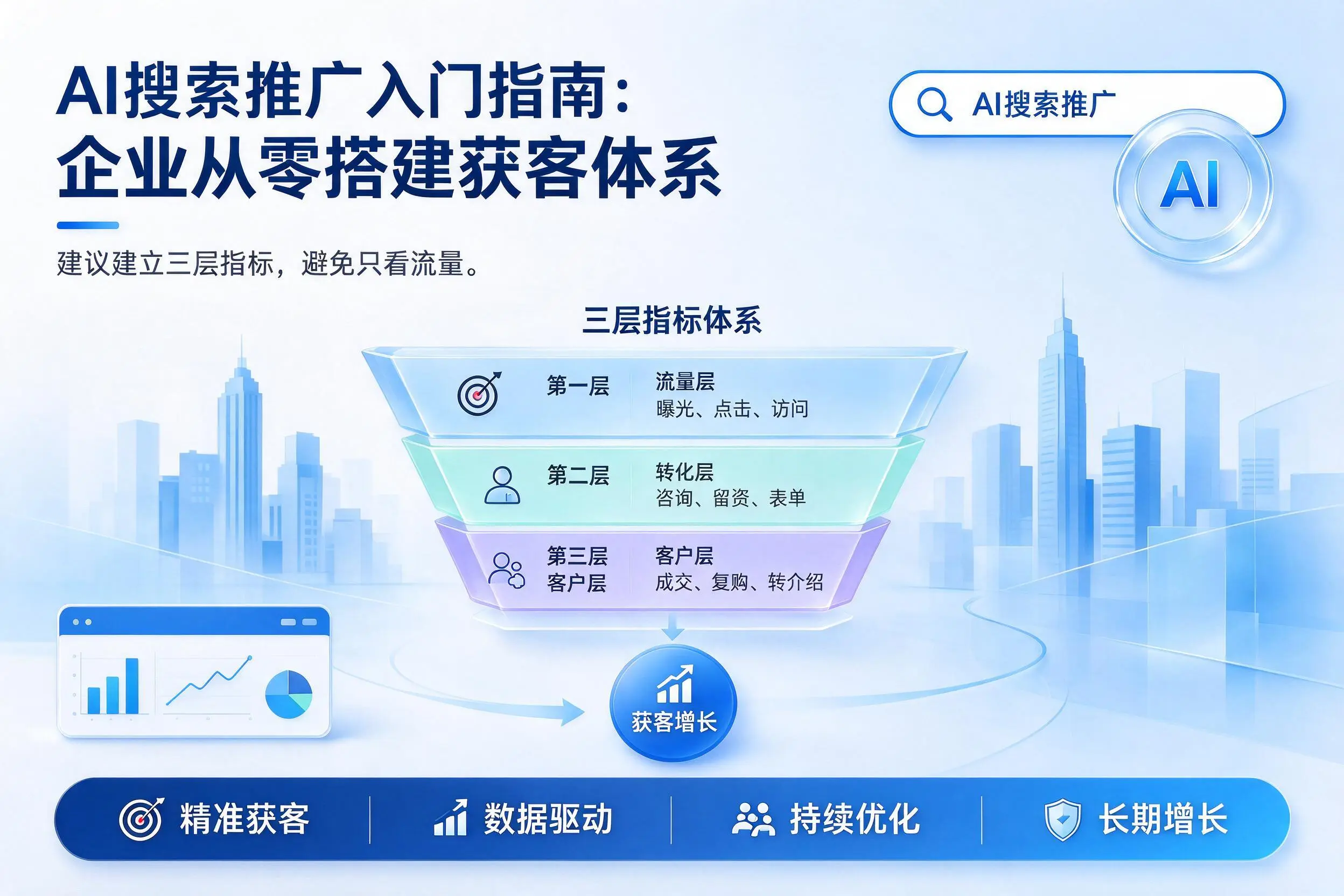 AI搜索推广入门指南：锦州企业从零搭建获客体系